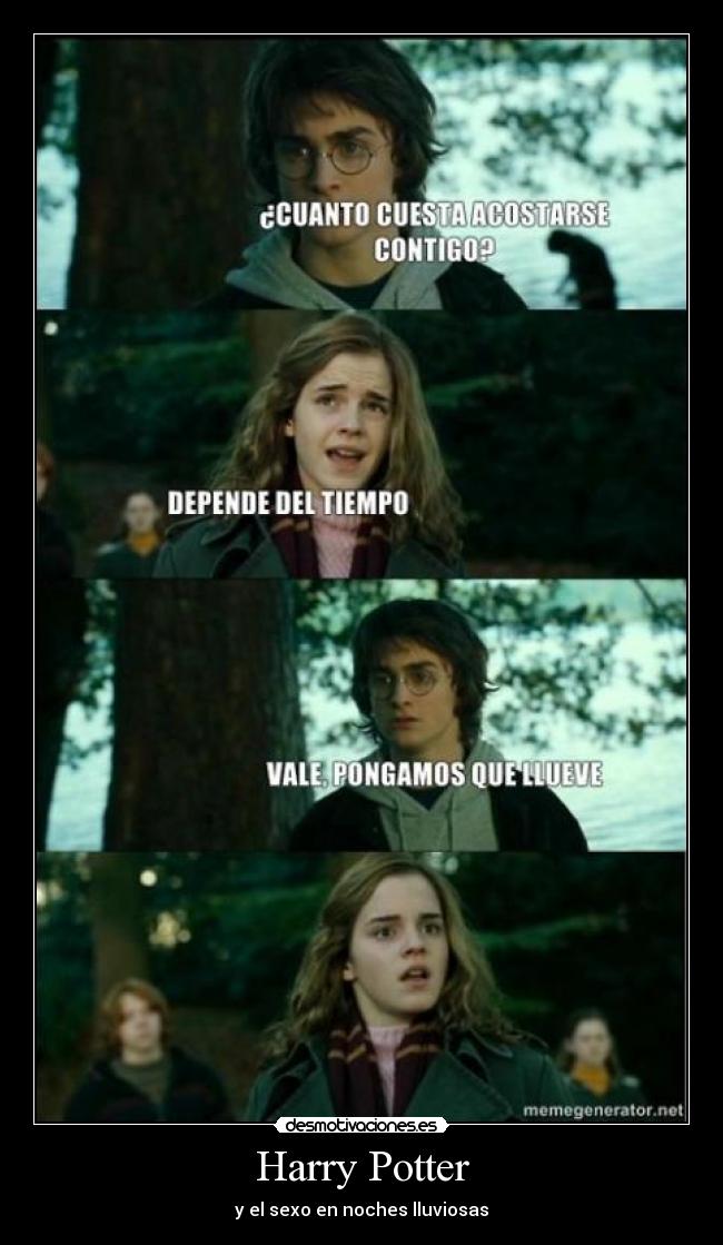 Harry Potter - y el sexo en noches lluviosas