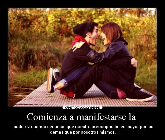 Comienza a manifestarse la  - 