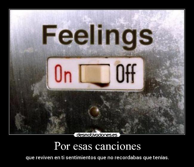 Por esas canciones -