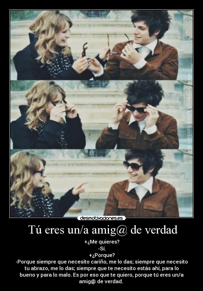 carteles amistad desmotivaciones