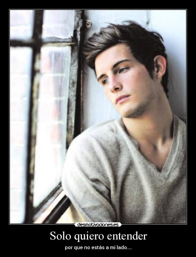 Solo quiero entender - 
