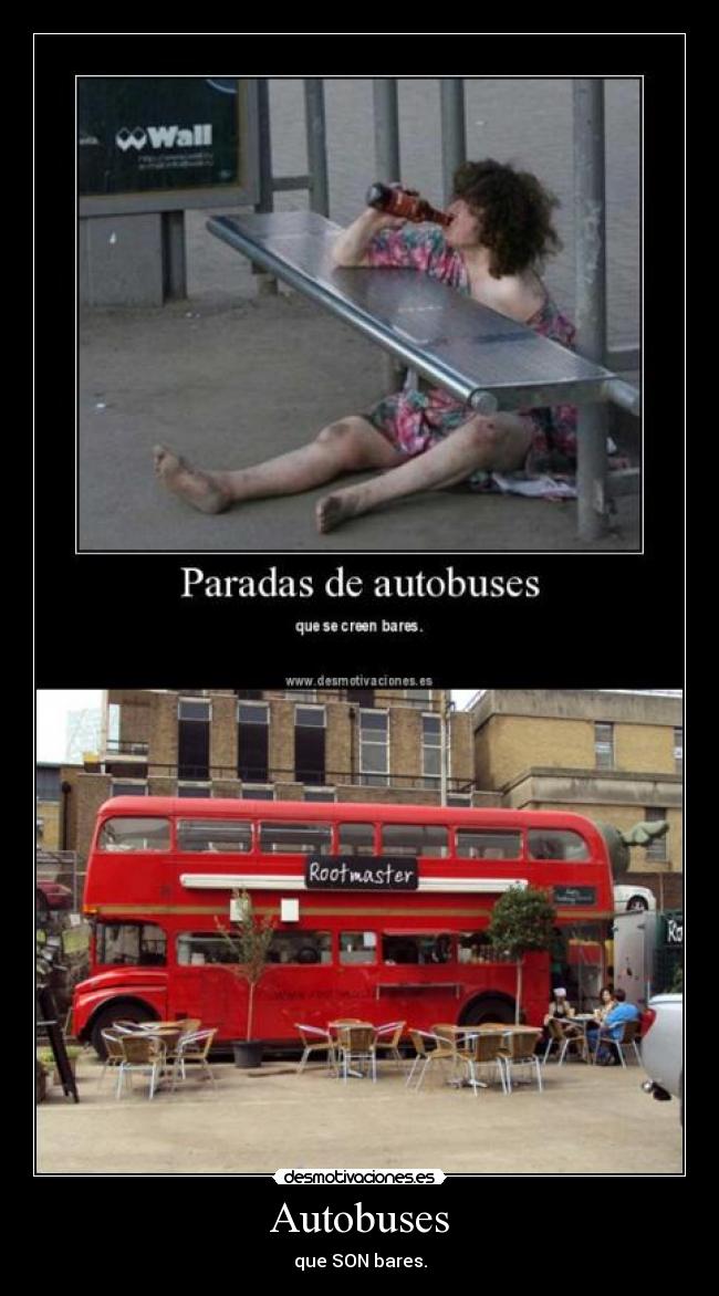 Autobuses - que SON bares.