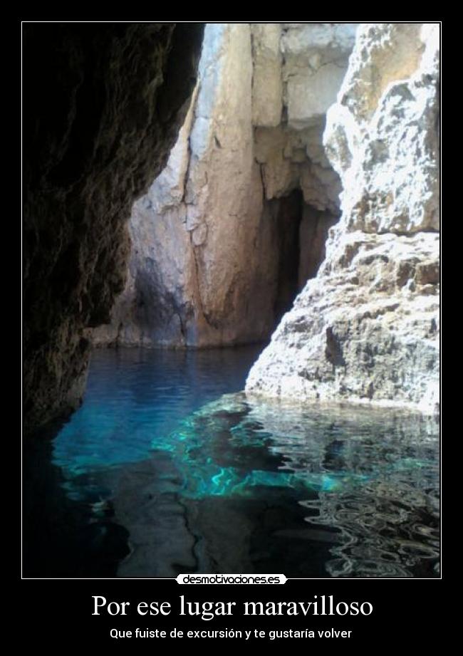 Por ese lugar maravilloso -