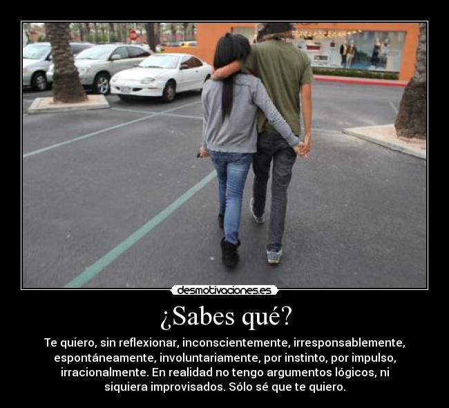 ¿Sabes qué? - 