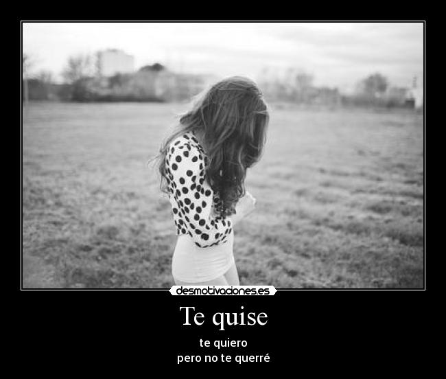 Te quise - 