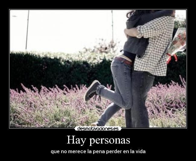 Hay personas -