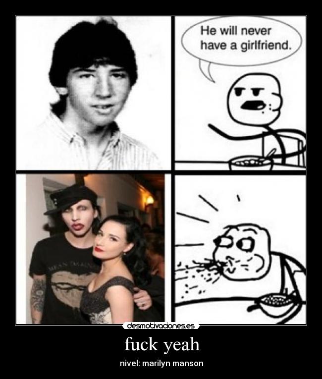 fuck yeah - nivel: marilyn manson