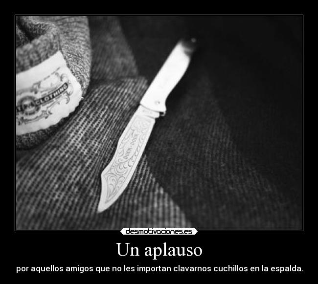 Un aplauso -