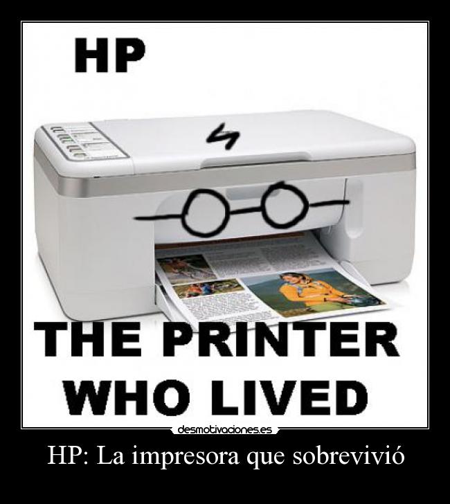 HP: La impresora que sobrevivió - 