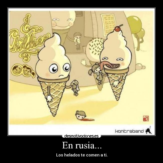 En rusia... -