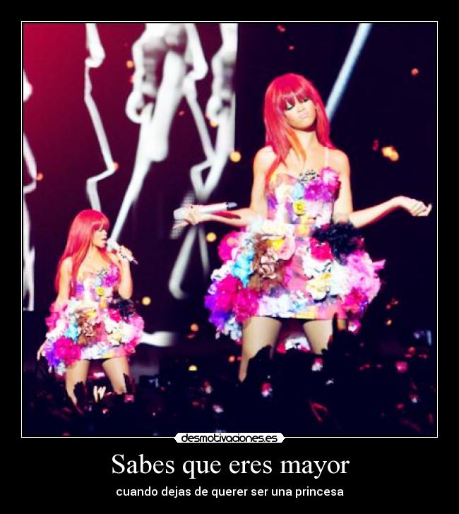 carteles princesas mayor desmotivaciones