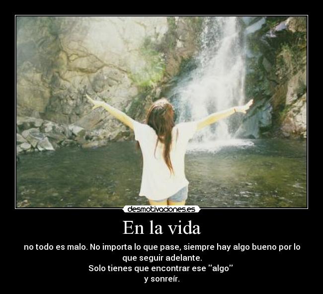 En la vida -