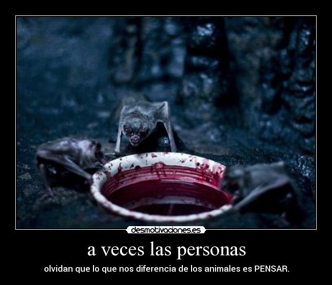 a veces las personas - 