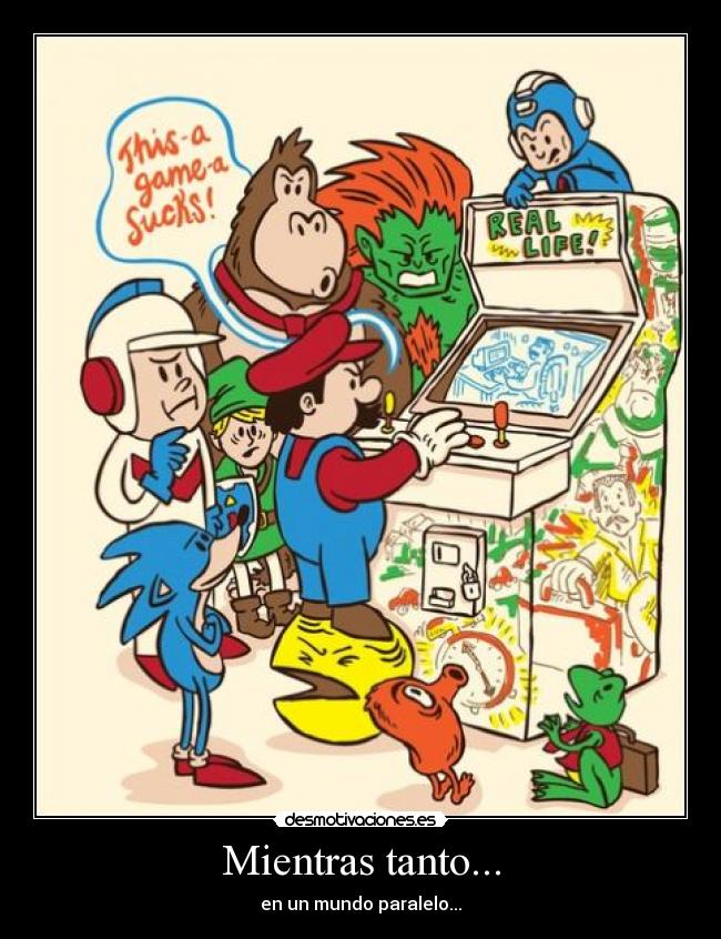 Mientras tanto... - en un mundo paralelo...
