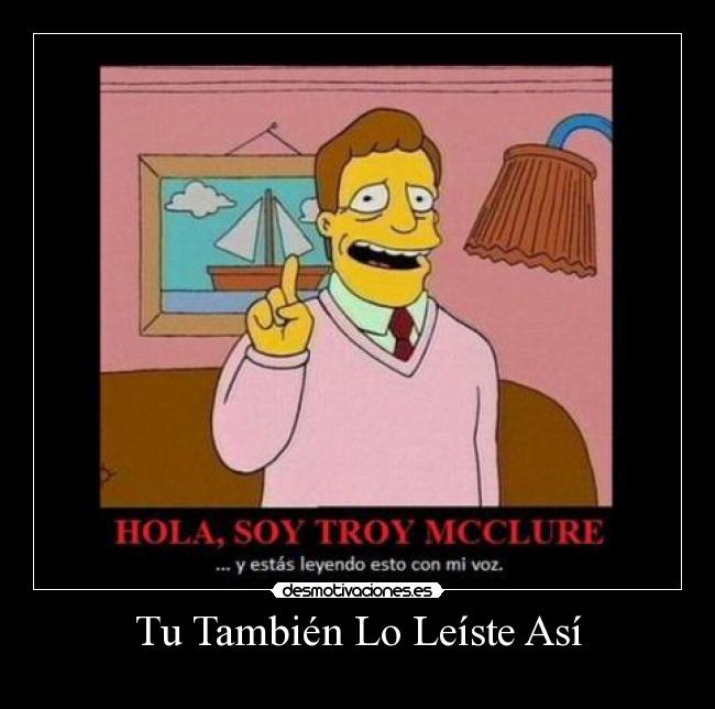 Tu También Lo Leíste Así -