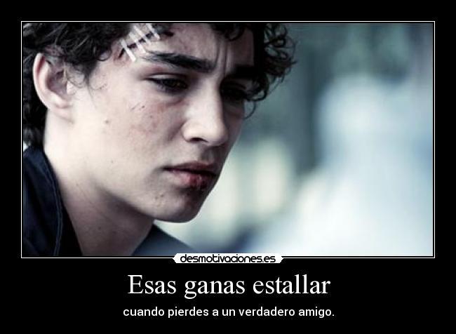 Esas ganas estallar -