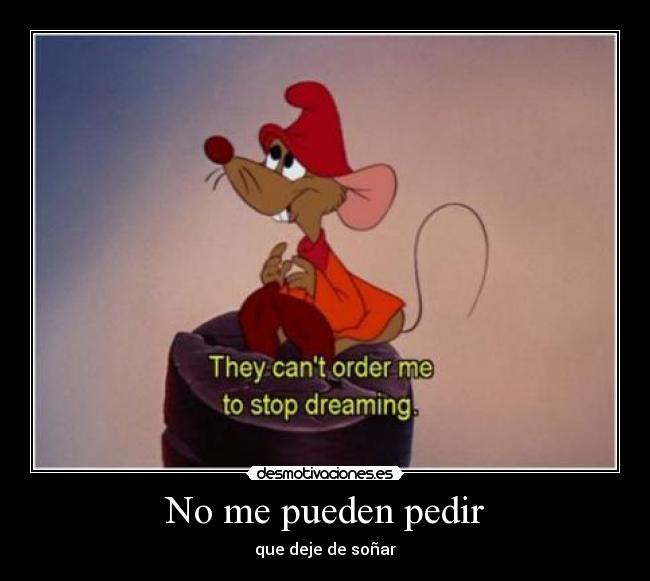 No me pueden pedir -