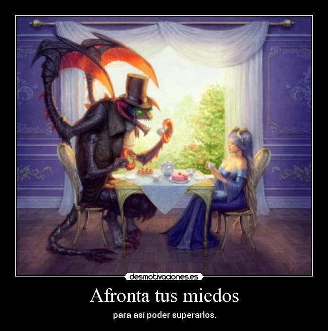 carteles miedo desmotivaciones