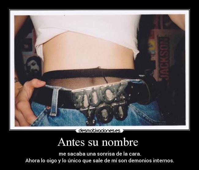 Antes su nombre  - 