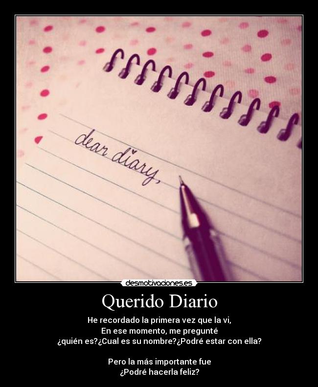 Querido Diario -