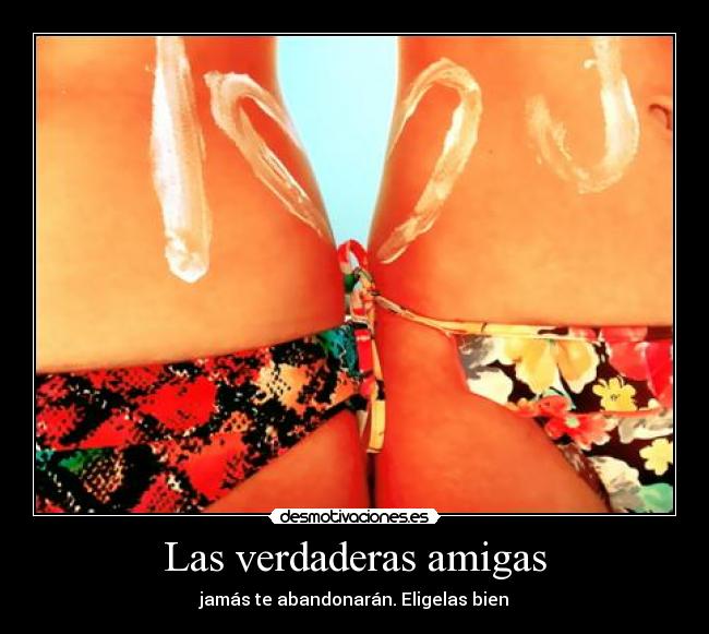 Las verdaderas amigas -