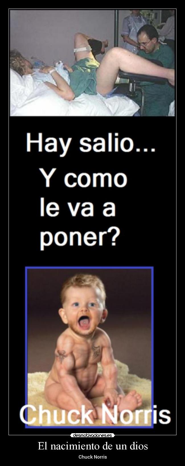 El nacimiento de un dios - Chuck Norris