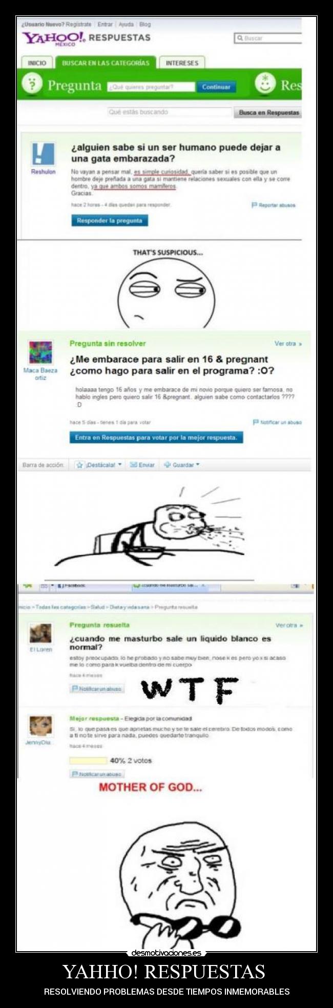 YAHHO! RESPUESTAS  - RESOLVIENDO PROBLEMAS DESDE TIEMPOS INMEMORABLES