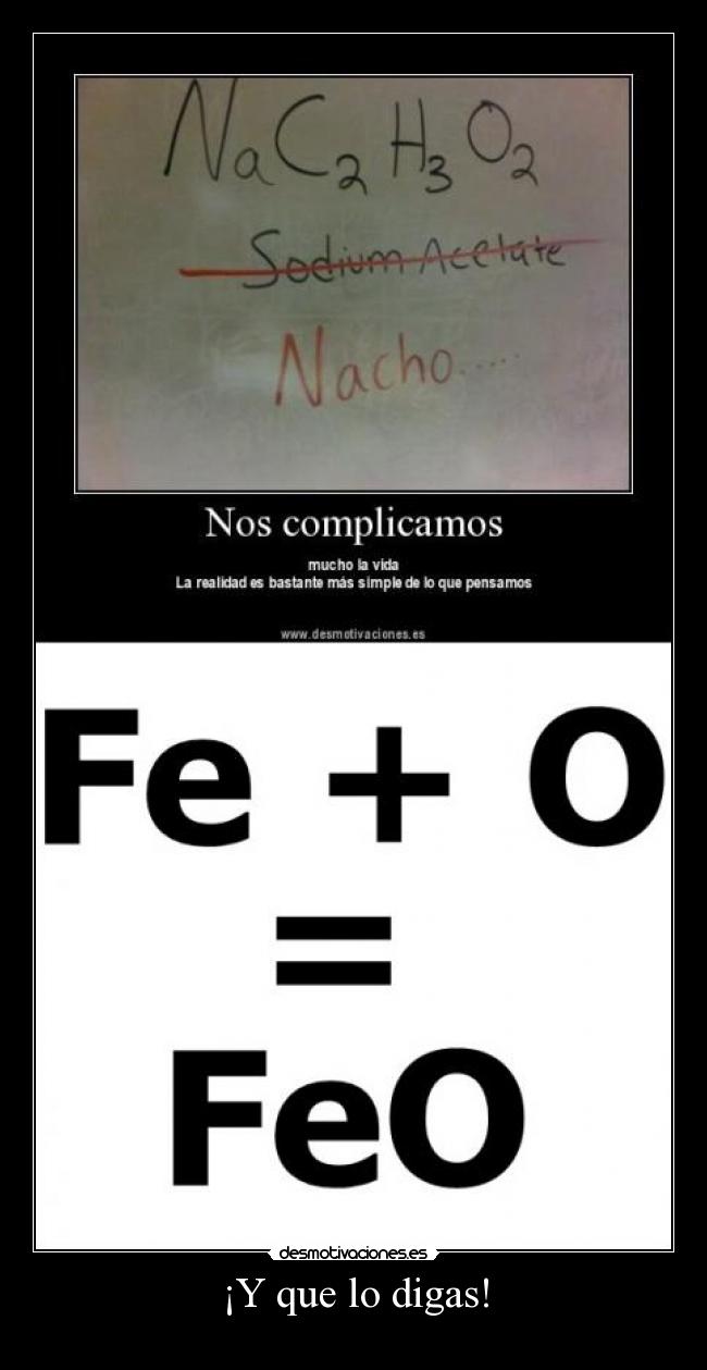 carteles formulas quimicas desmotivaciones