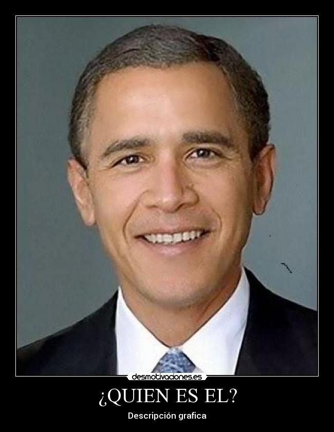 ¿QUIEN ES EL? - Descripción grafica