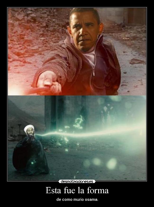 Esta fue la forma - de como murio osama.