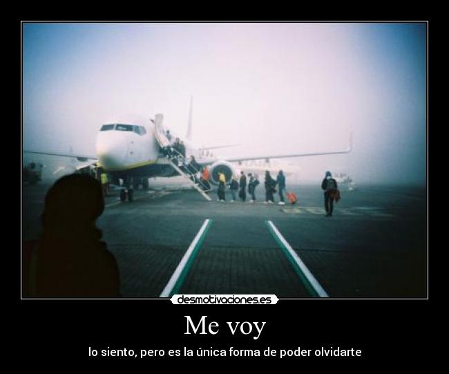Me voy -