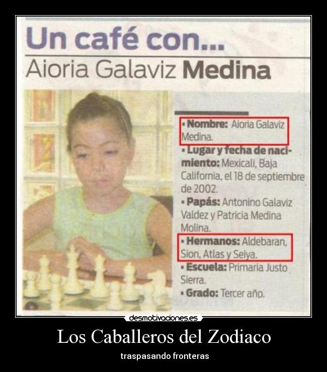 Los Caballeros del Zodiaco -  traspasando fronteras