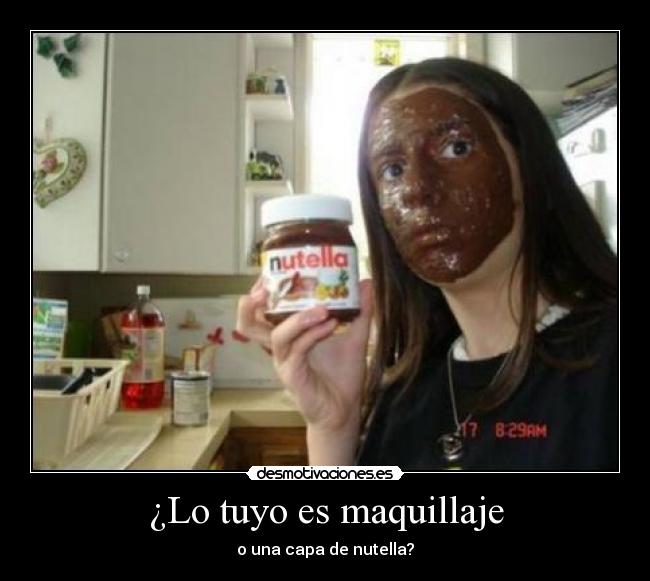 ¿Lo tuyo es maquillaje -