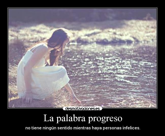 La palabra progreso - 