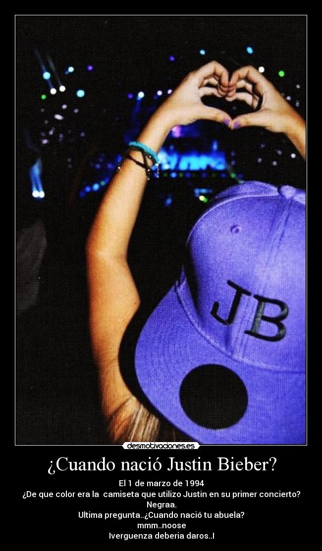 ¿Cuando nació Justin Bieber? - 