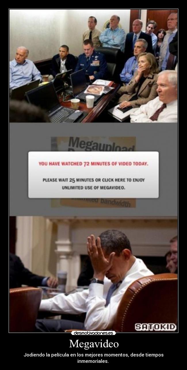 Megavideo - Jodiendo la película en los mejores momentos, desde tiempos inmemoriales.