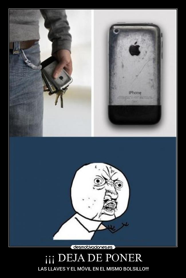 ¡¡¡ DEJA DE PONER -