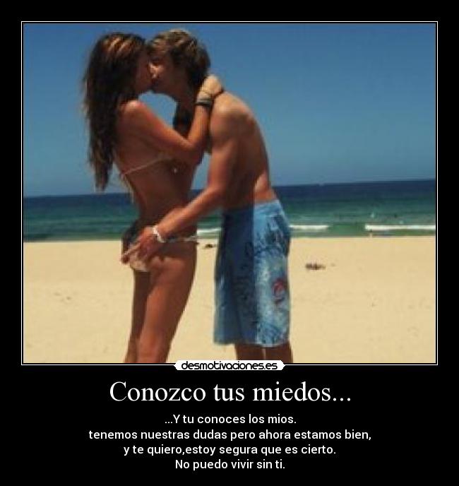 Conozco tus miedos... - 