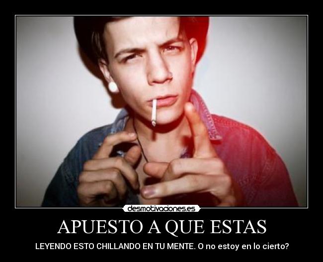 APUESTO A QUE ESTAS - 
