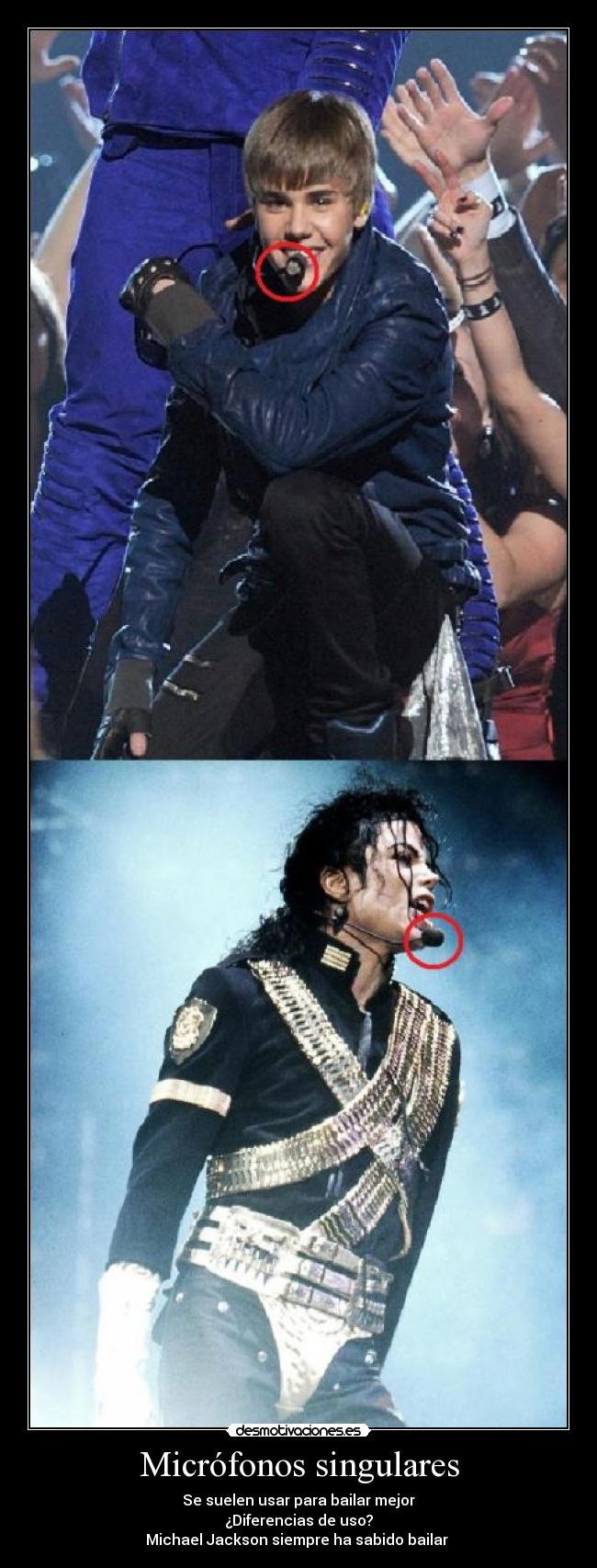 Micrófonos singulares -