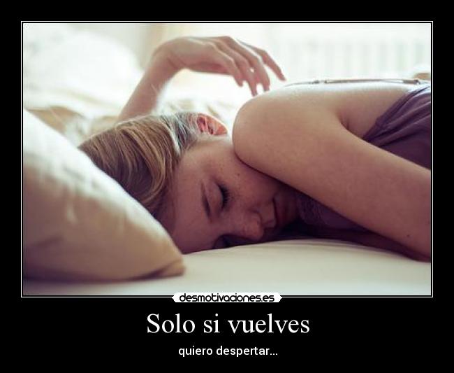 Solo si vuelves - 