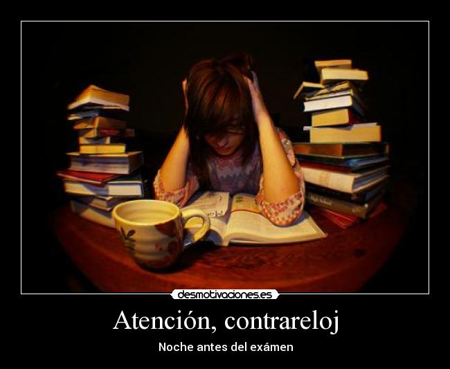 Atención, contrareloj -