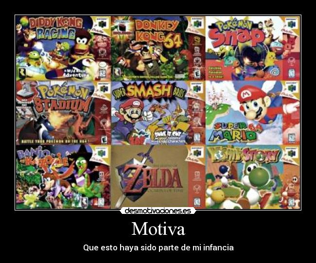 carteles nintendo zelda mario donkey kong diddy yoshi banjo desmotivaciones