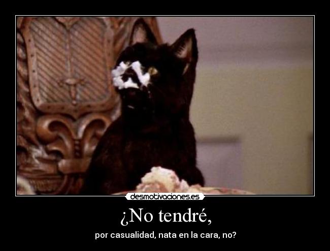 ¿No tendré, - 