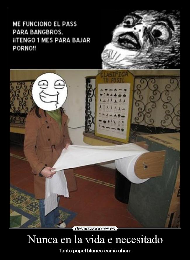 Nunca en la vida e necesitado - 