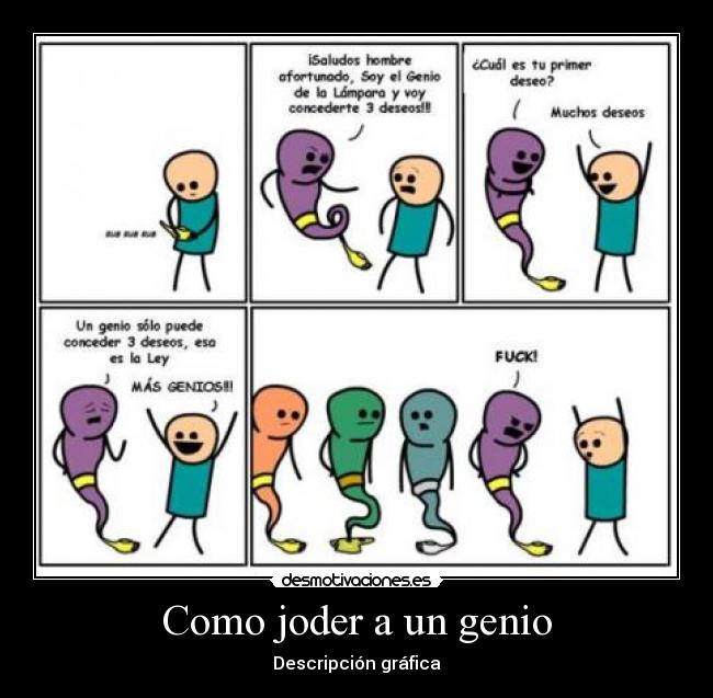 carteles como joder genio desmotivaciones