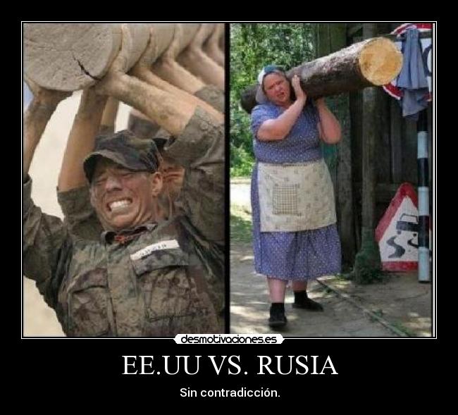 EE.UU VS. RUSIA - Sin contradicción.