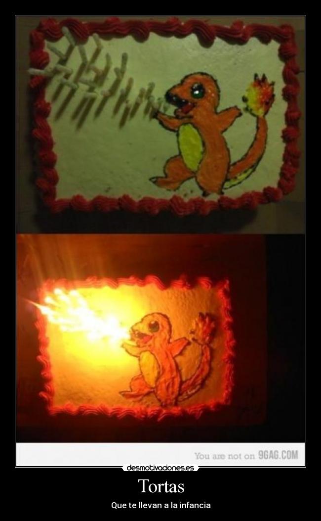 carteles tortas pokemon infancia llevan desmotivaciones