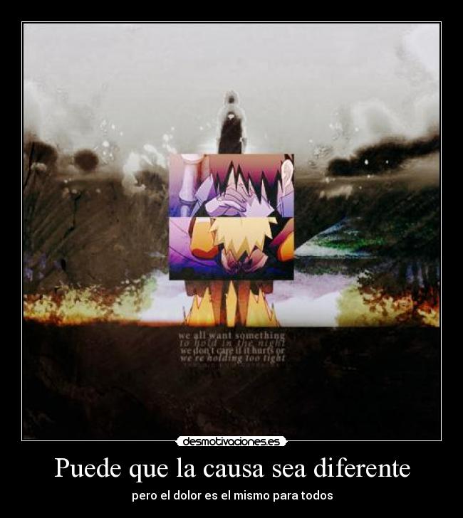 Puede que la causa sea diferente - 