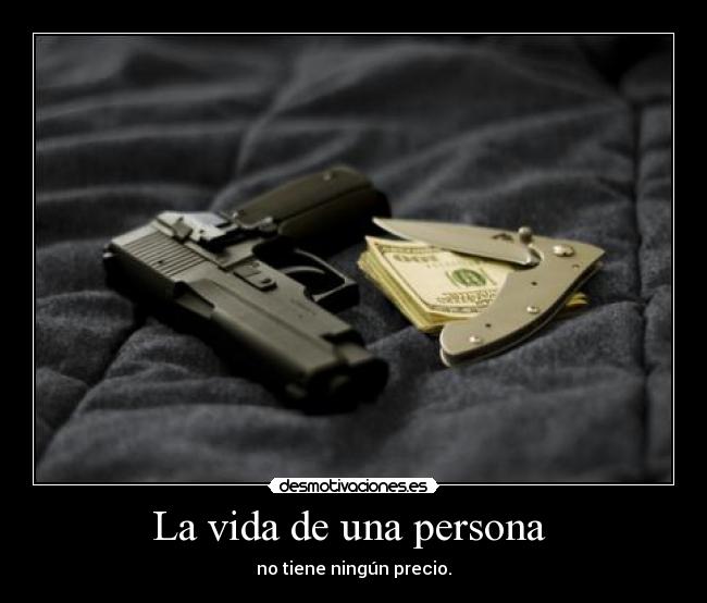 La vida de una persona -